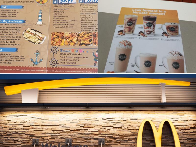 McDonald's Menu