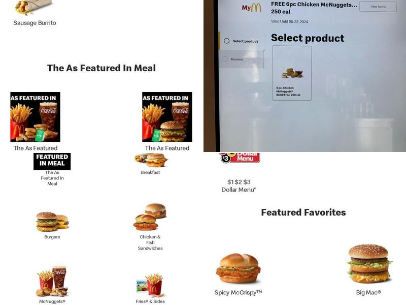 McDonald's Menu