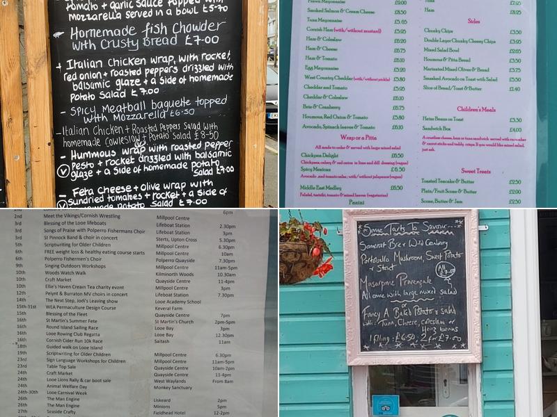 Island View Cafe Menu