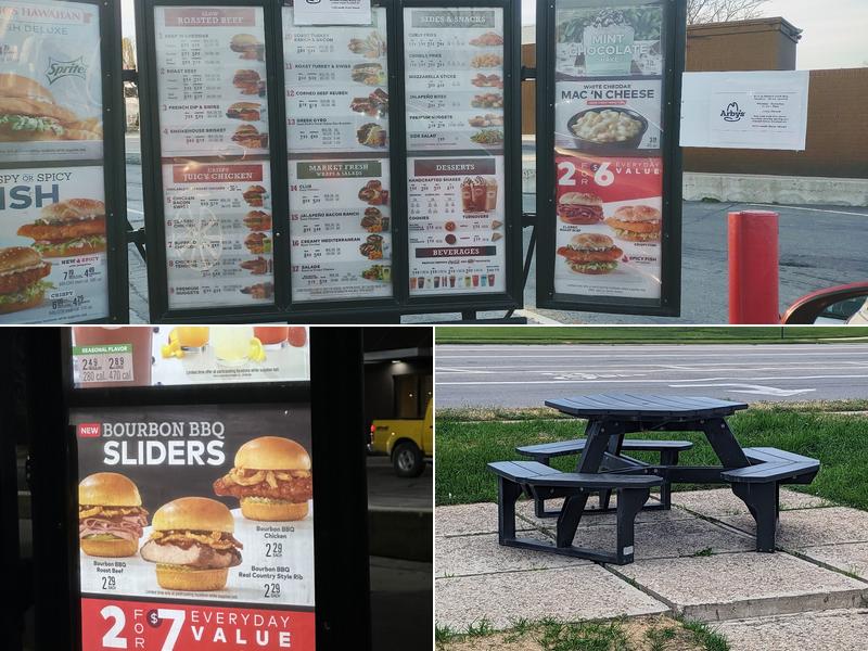 Arby's Menu