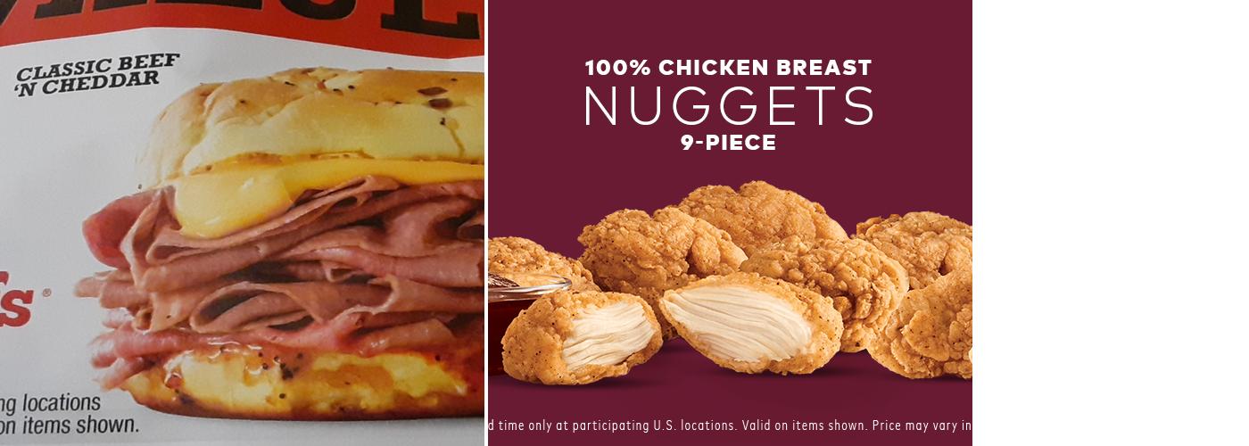 Arby's Menu