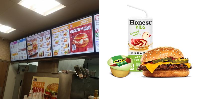 Burger King Menu