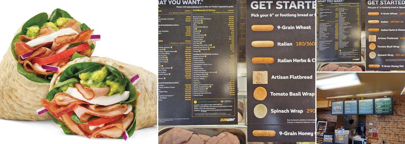 Subway Menu