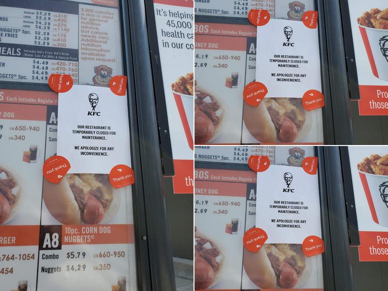 A&W Restaurant Menu