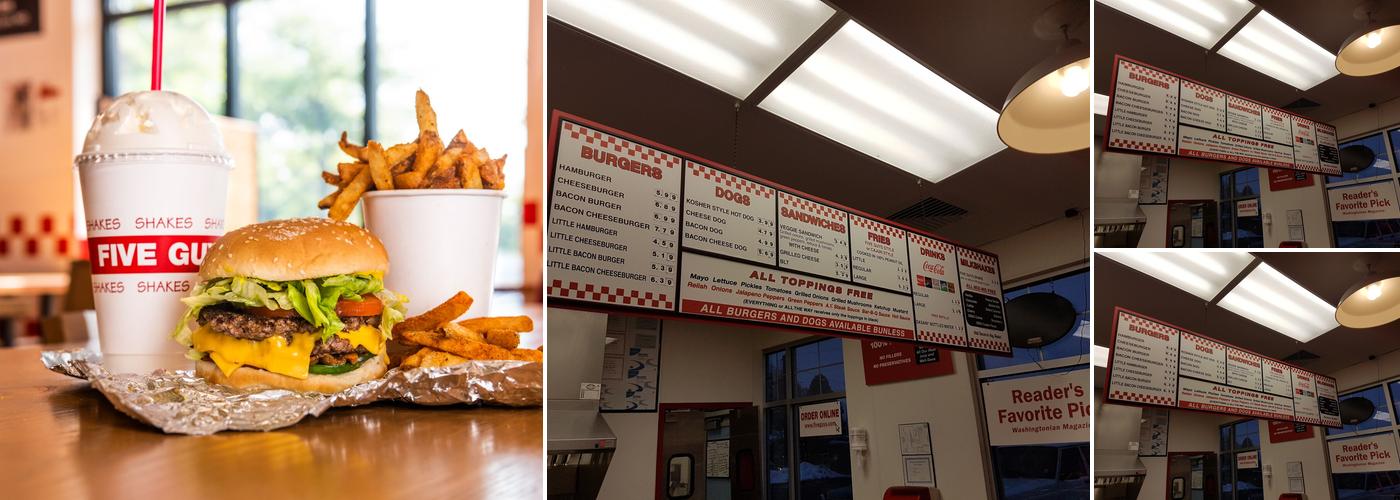Five Guys Menu