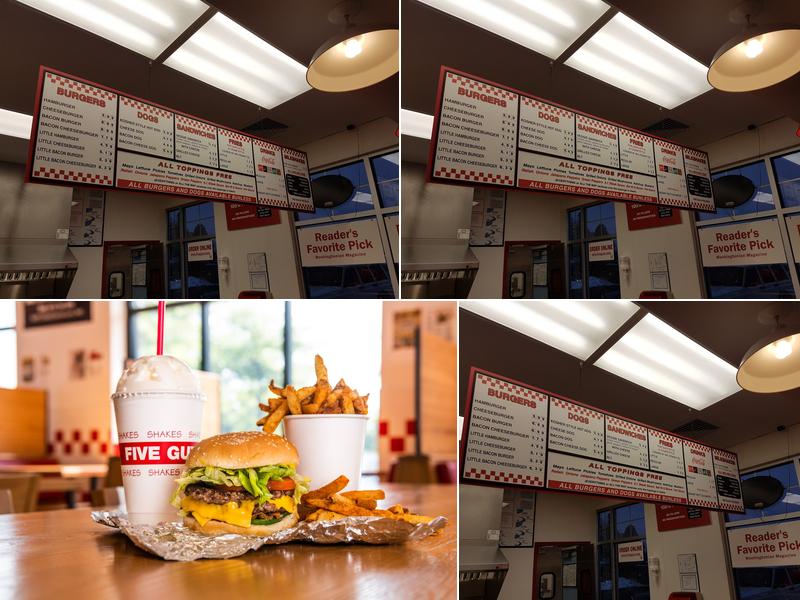 Five Guys Menu