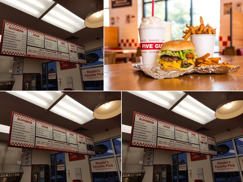 Five Guys Menu