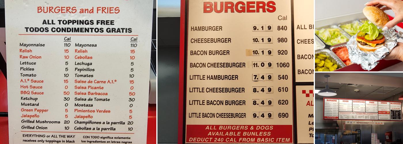Five Guys Menu