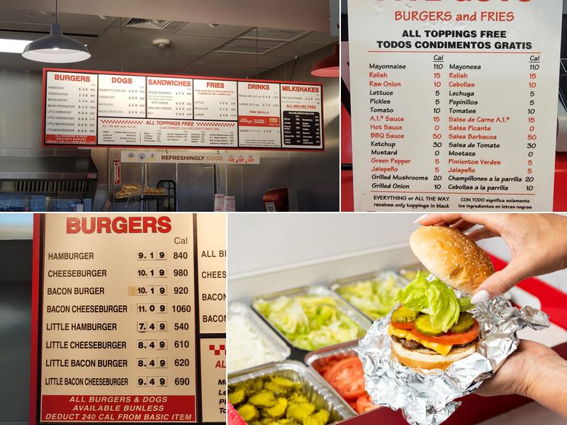 Five Guys Menu