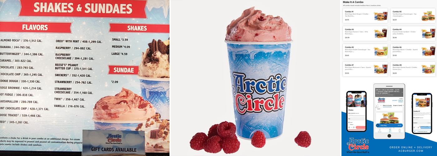 Arctic Circle Menu