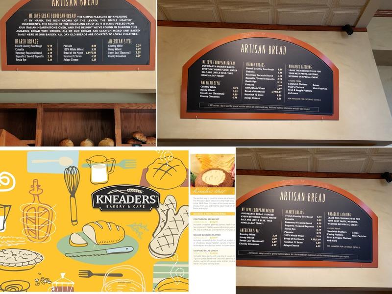 Kneaders Bakery & Cafe Menu