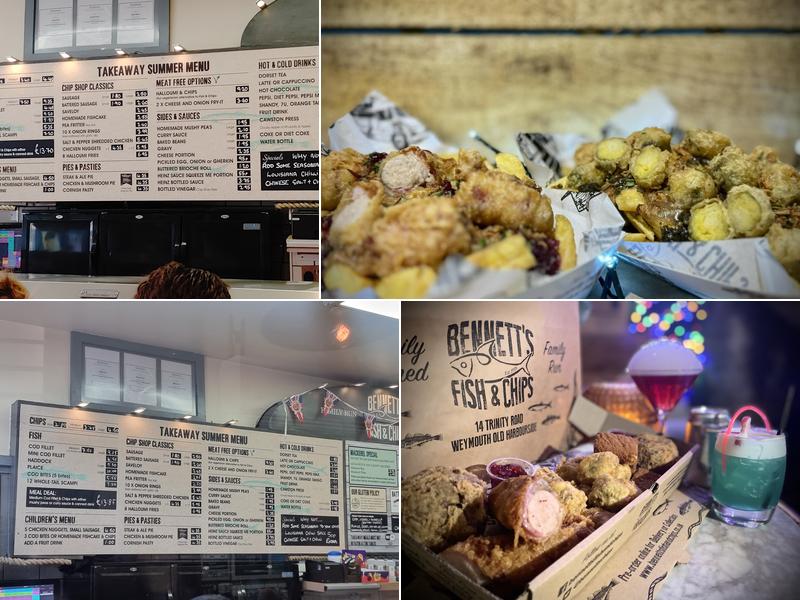 Bennett's Fish and Chips Menu