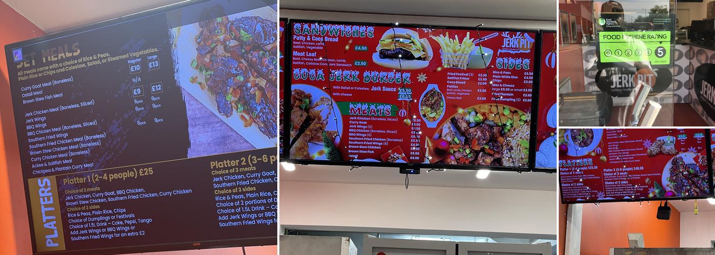 Jerkpit Caribbean Smokey Grill Menu