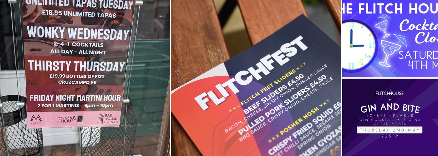 The Flitch House Menu