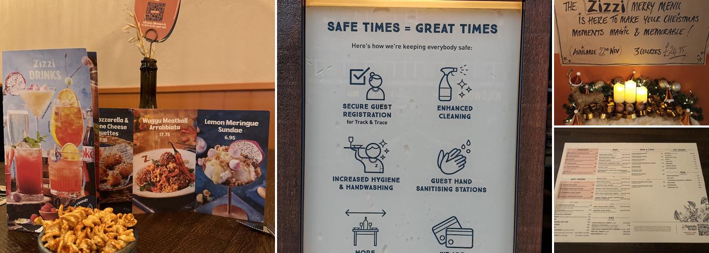 Zizzi - Bournemouth Menu