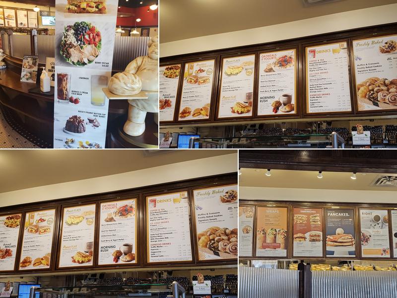 Corner Bakery Cafe Menu