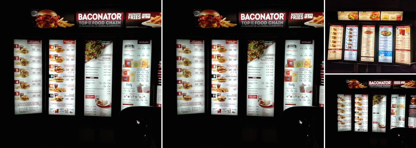 Wendy's Menu