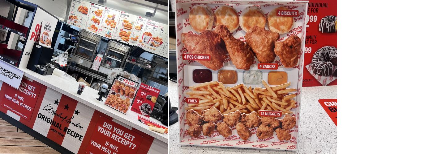 KFC Menu