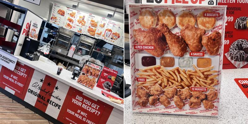 KFC Menu