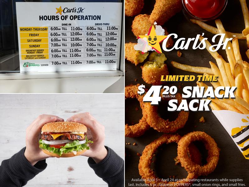 Carl’s Jr. Menu