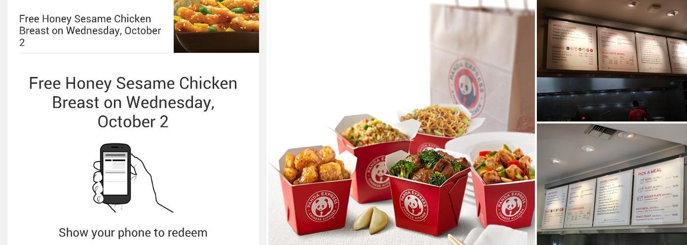 Panda Express Menu
