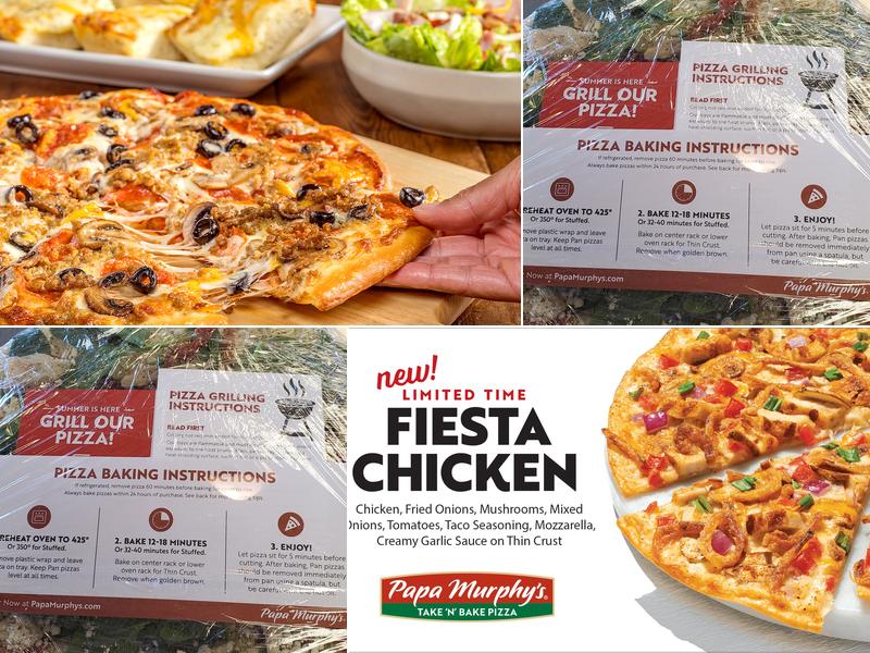 Papa Murphy's | Take 'N' Bake Pizza Menu