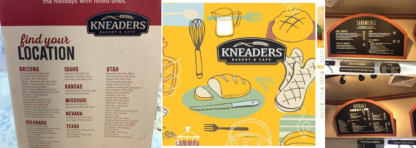 Kneaders Bakery & Cafe Menu