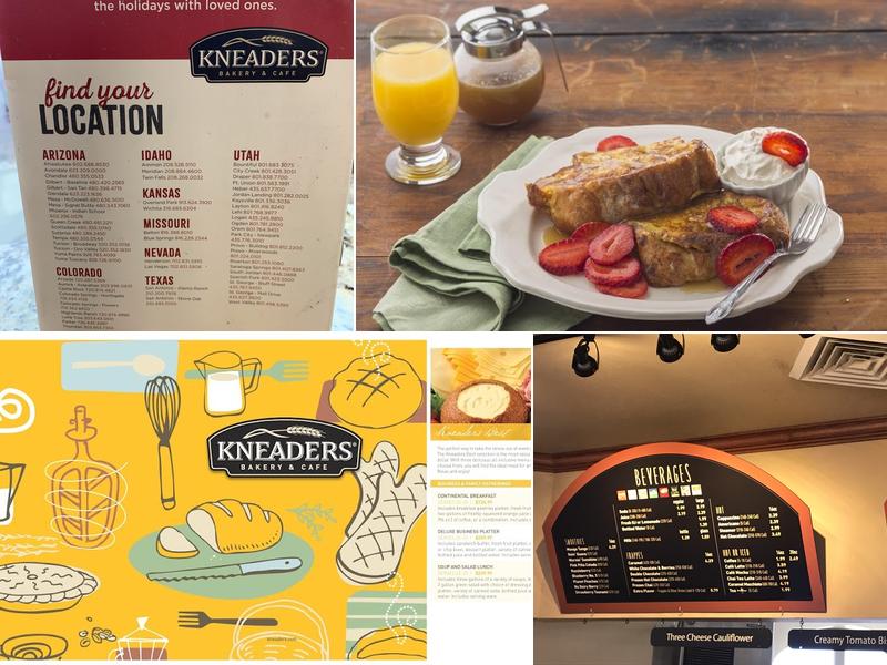 Kneaders Bakery & Cafe Menu