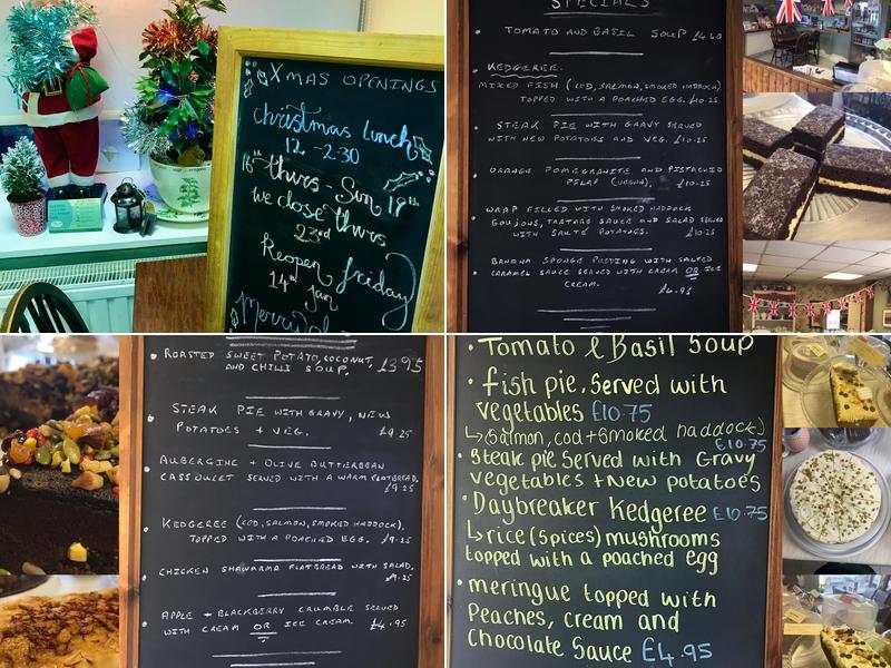 Allonby Tea Room & Gift Shop Menu