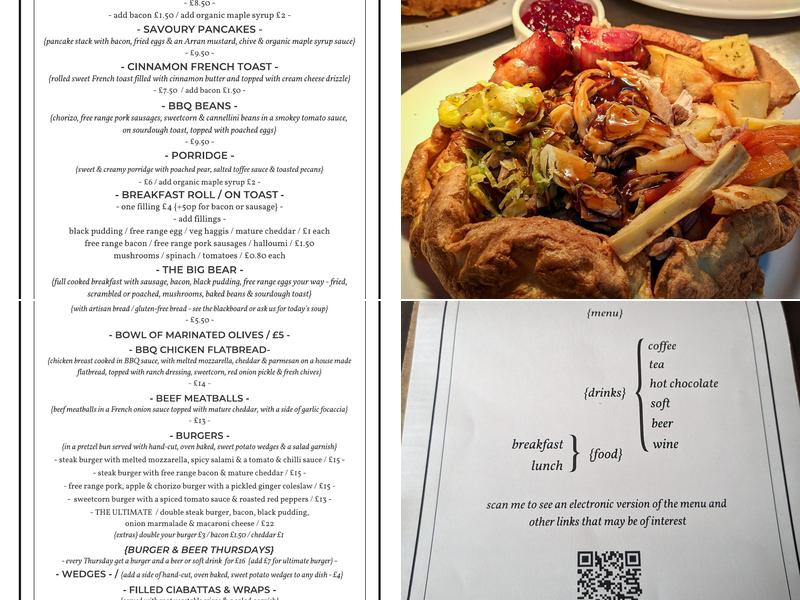 The Coffee Apothecary - cafe in Udny Menu