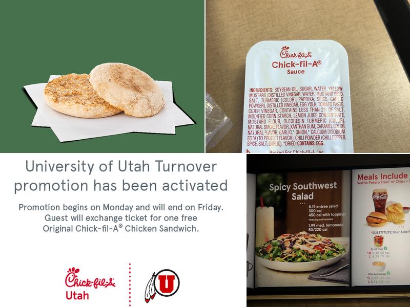 Chick-fil-A Menu