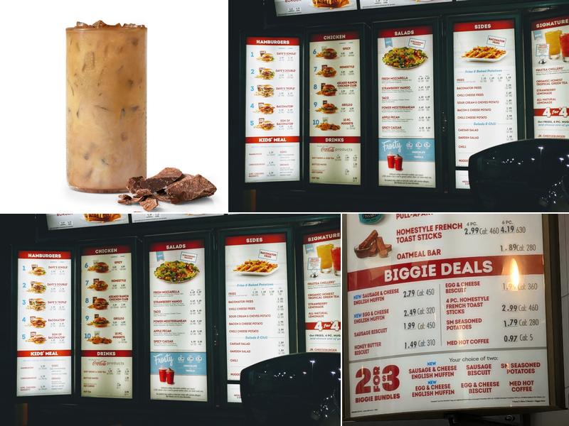 Wendy's Menu