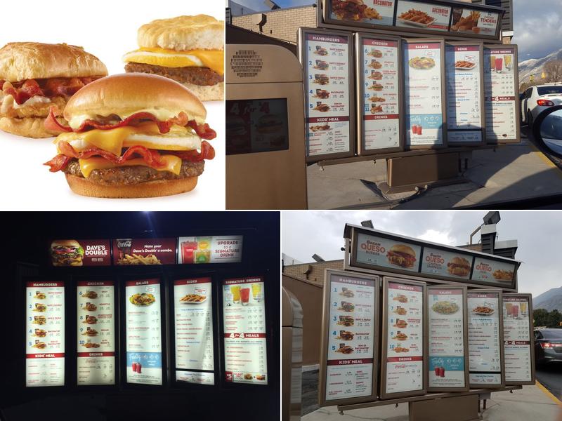 Wendy's Menu