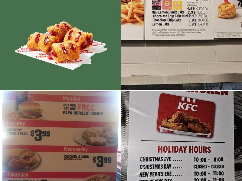 KFC Menu