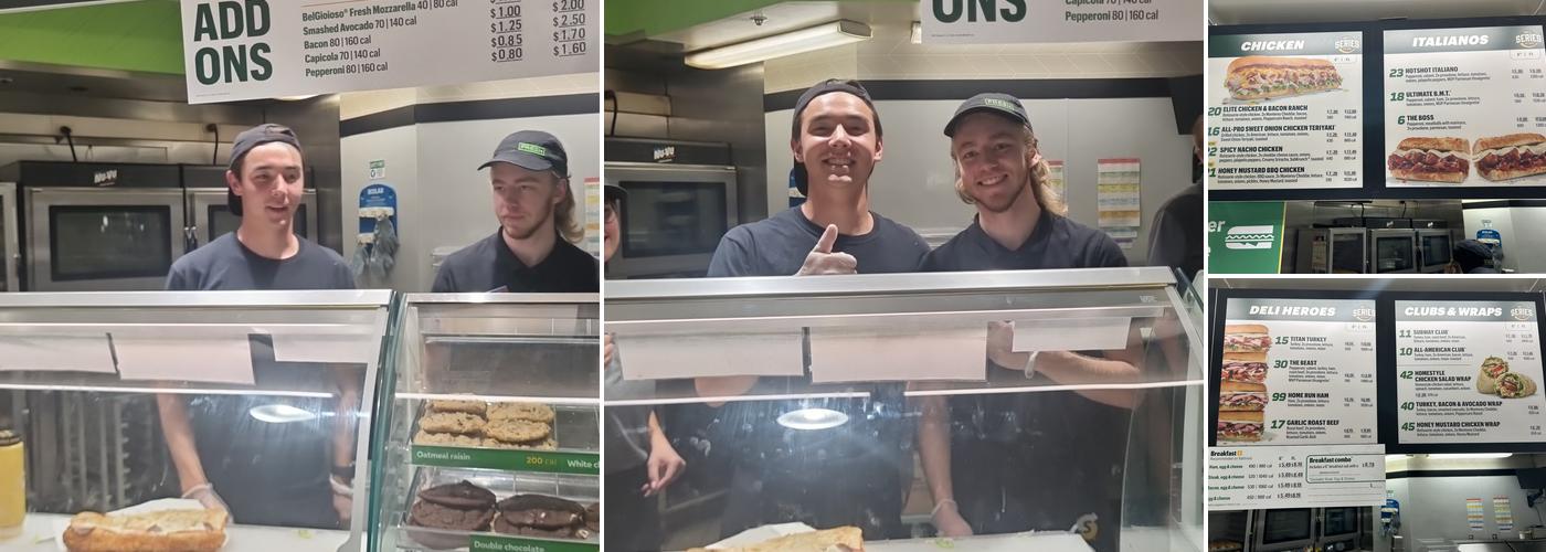 Subway Menu