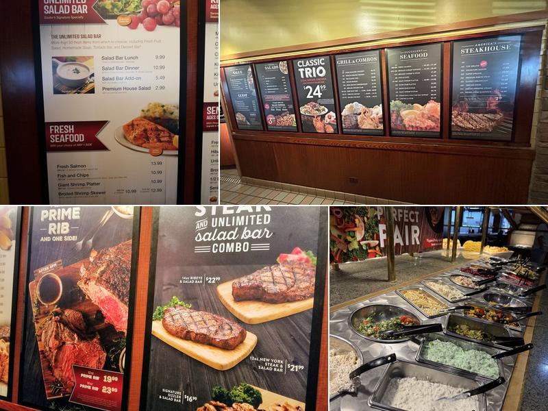 Sizzler Menu