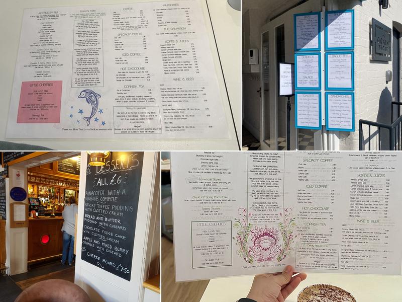 Cherry Trees Coffee House Menu