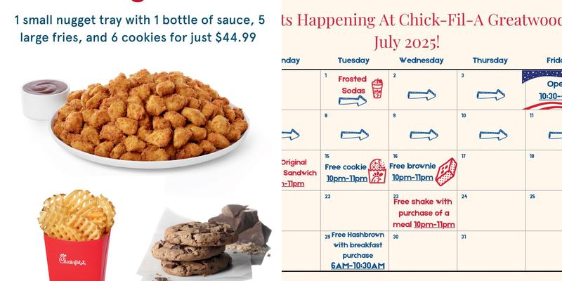 Chick-fil-A Menu