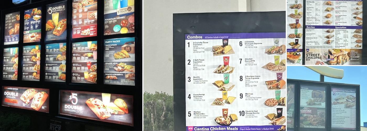 Taco Bell Menu