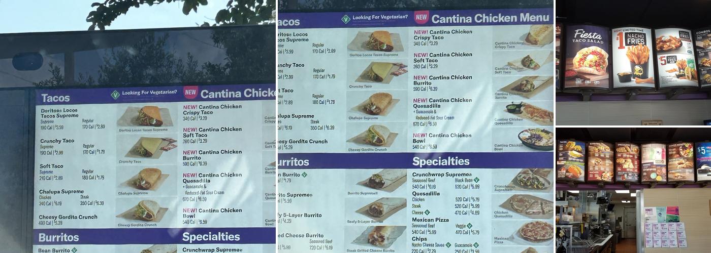Taco Bell Menu