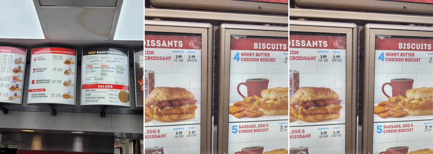 Wendy's Menu