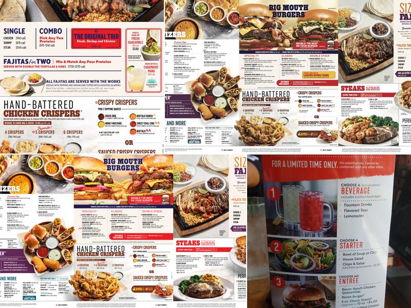 Chili's Grill & Bar Menu