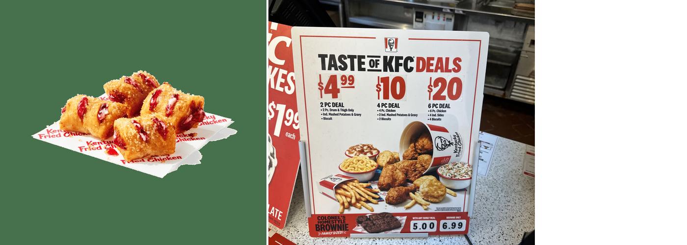 KFC Menu