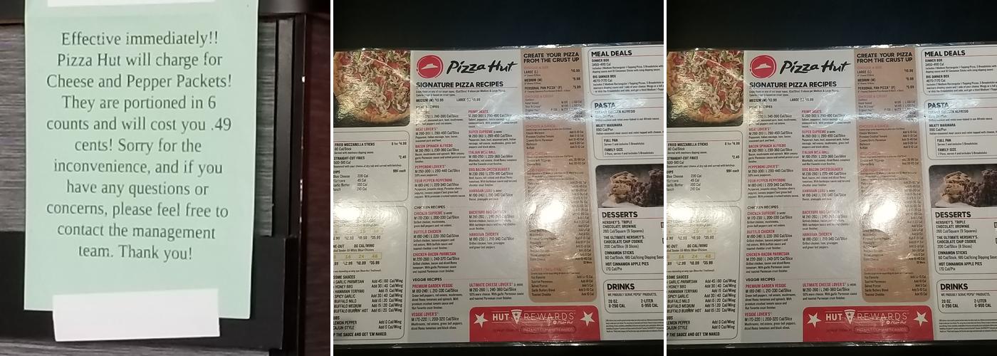 Pizza Hut Menu