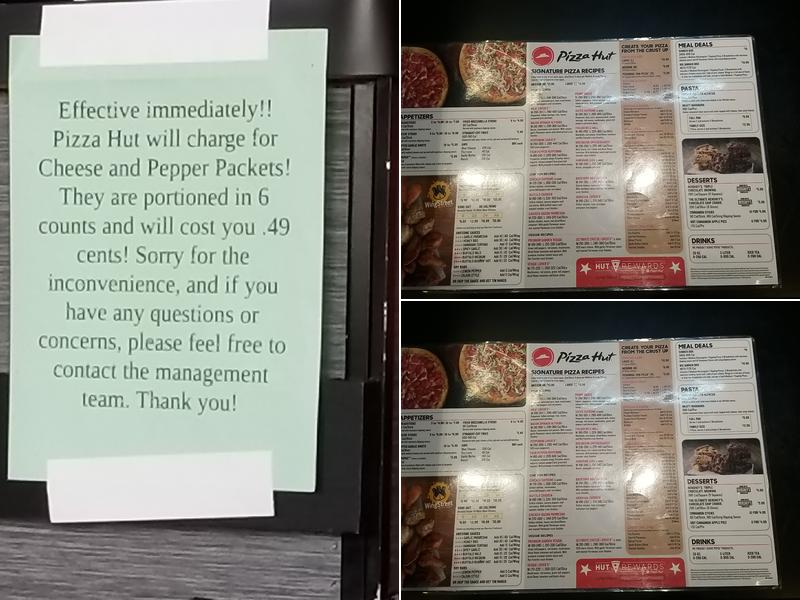Pizza Hut Menu