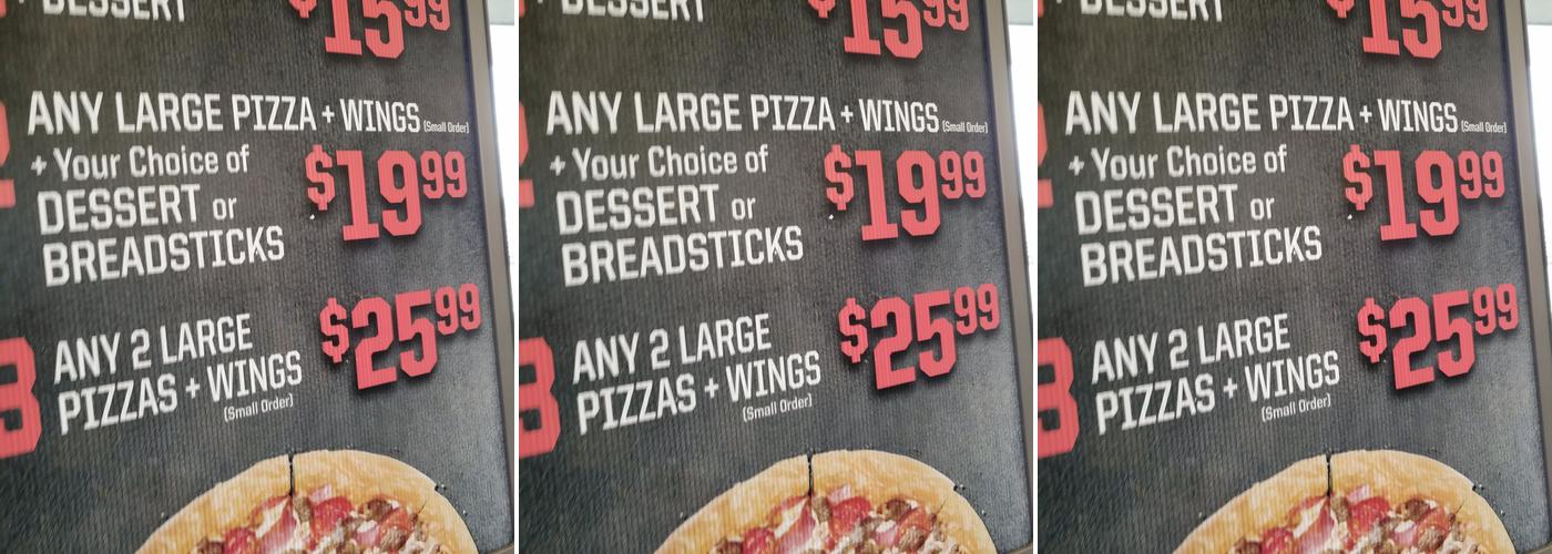 Pizza Hut Menu