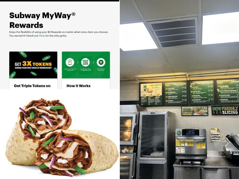 Subway Menu