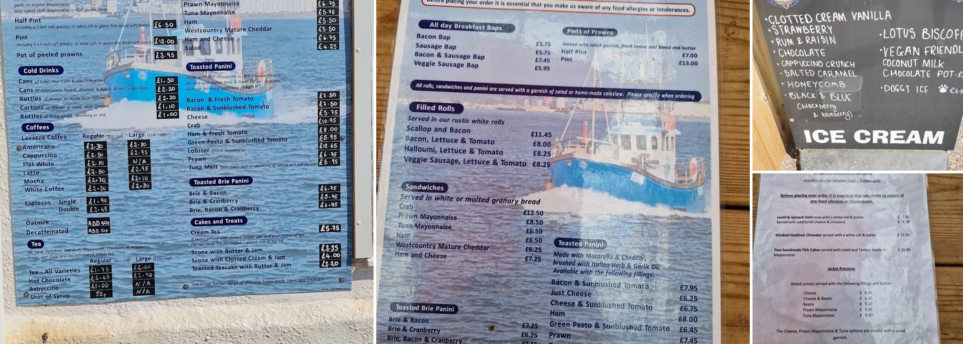 Longboat Café Menu