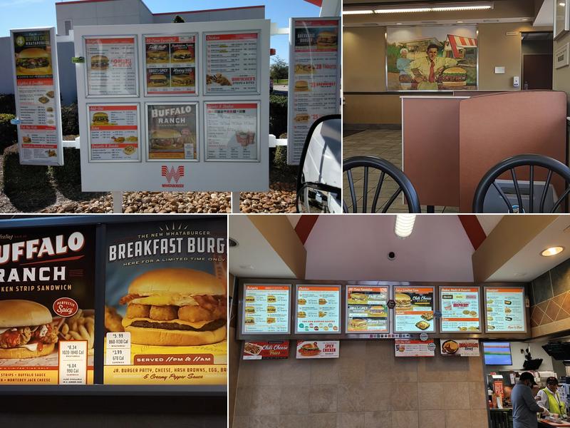 Whataburger Menu