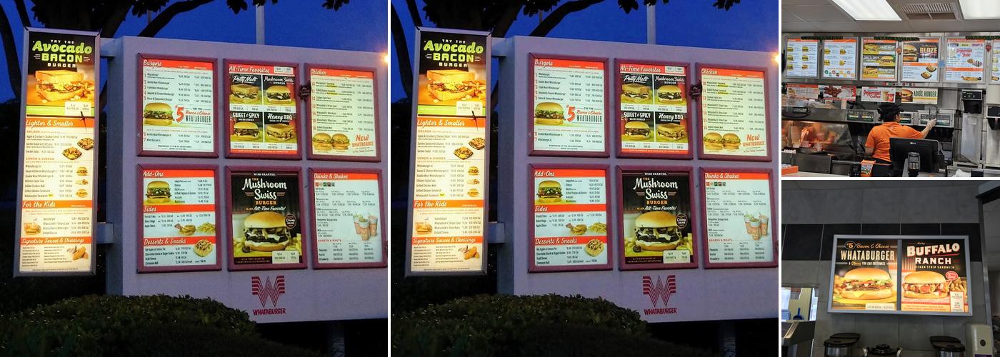 Whataburger Menu